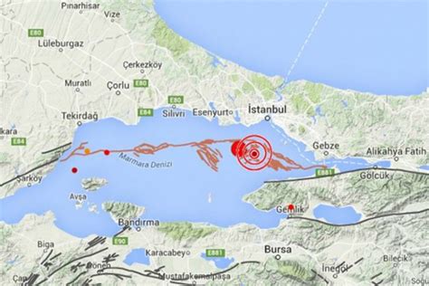 marmara denizi deprem fay haritası